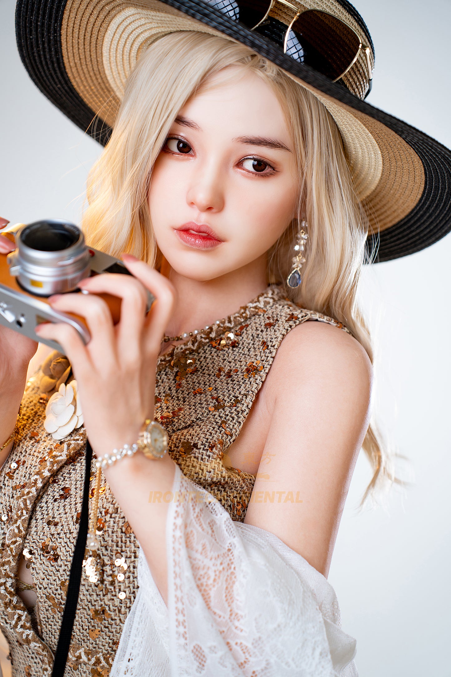 Eileen ROSmax head 158T(5ft21 ) Real Skin texture E-Cup Silicone Love Doll - Oriental Series - Irontech Doll®