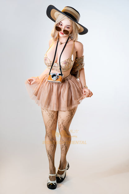 Eileen ROSmax head 158T(5ft21 ) Real Skin texture E-Cup Silicone Love Doll - Oriental Series - Irontech Doll®
