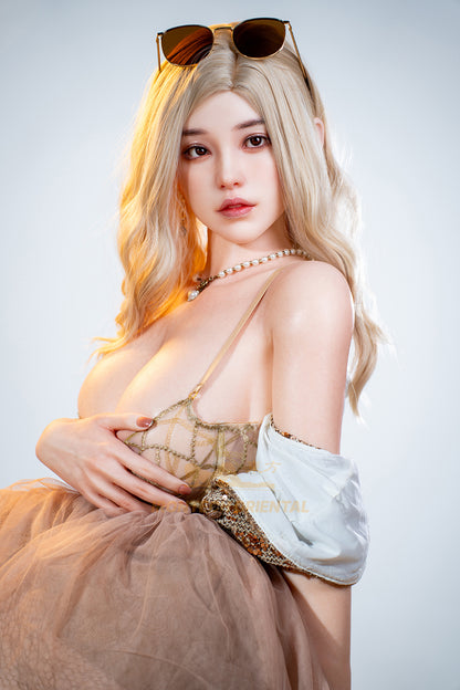 Eileen ROSmax head 158T(5ft21 ) Real Skin texture E-Cup Silicone Love Doll - Oriental Series - Irontech Doll®