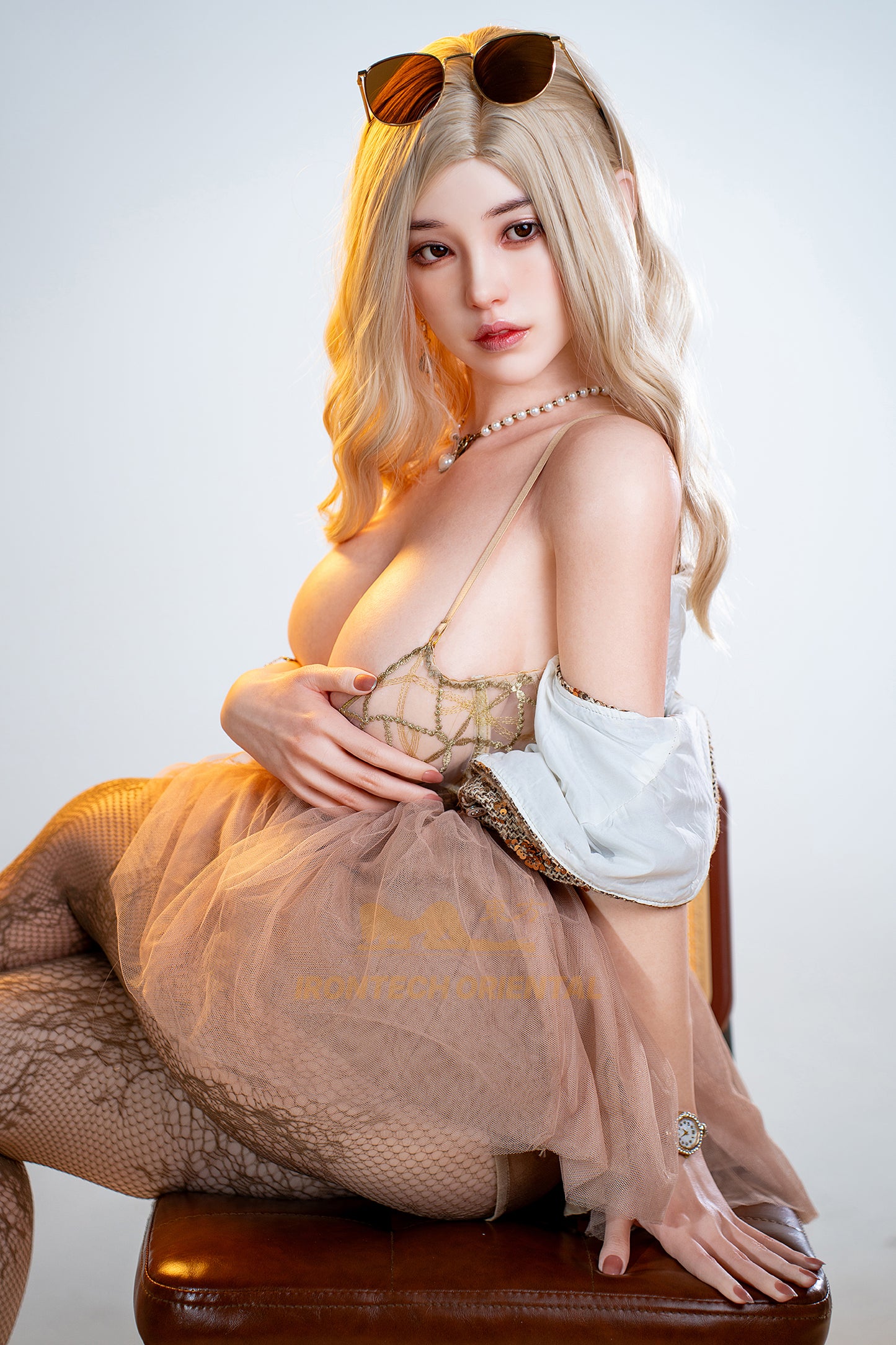 Eileen ROSmax head 158T(5ft21 ) Real Skin texture E-Cup Silicone Love Doll - Oriental Series - Irontech Doll®