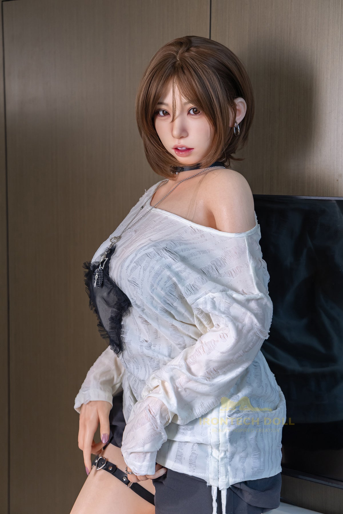 Suki ROSmax head 165Tcm (5ft4) F-Cup real skin texture Silicone Love Doll - Super Realistic Series- IronTech Doll®