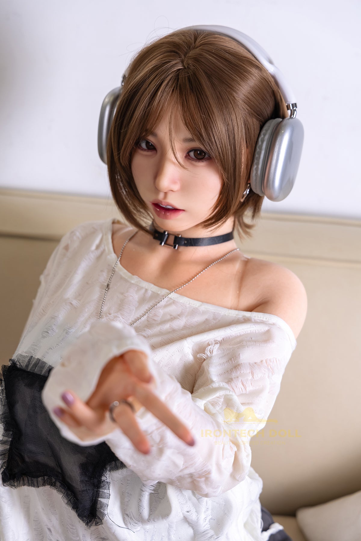 Suki ROSmax head 165Tcm (5ft4) F-Cup real skin texture Silicone Love Doll - Super Realistic Series- IronTech Doll®