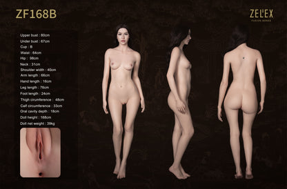 Inna Silicone Sex Doll - ZFE03_1 Movable Jaw - Zelex Fusion Series