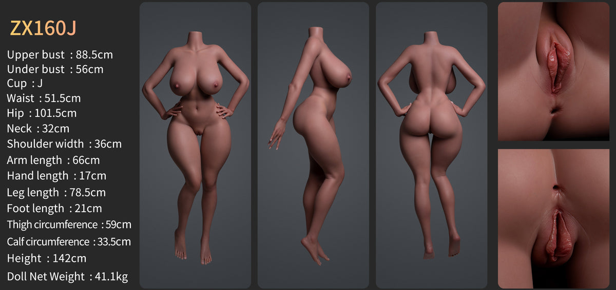 Venus Silicone Head (Movable Jaw) + SLE Body Sex Doll - ZELEX® [USA STOCK] ZELEX® SLE Collection