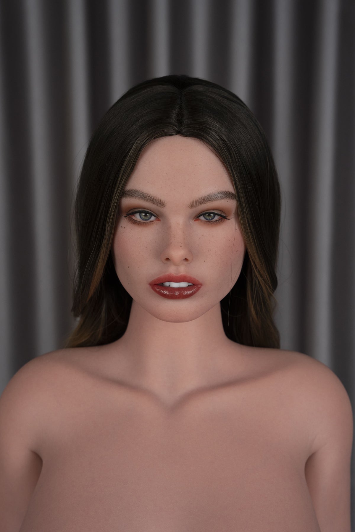 Mina Lifelike Realistic Silicone Head (Movable Jaw) + SLE Body Doll - ZELEX® [USA STOCK] ZELEX® SLE Collection