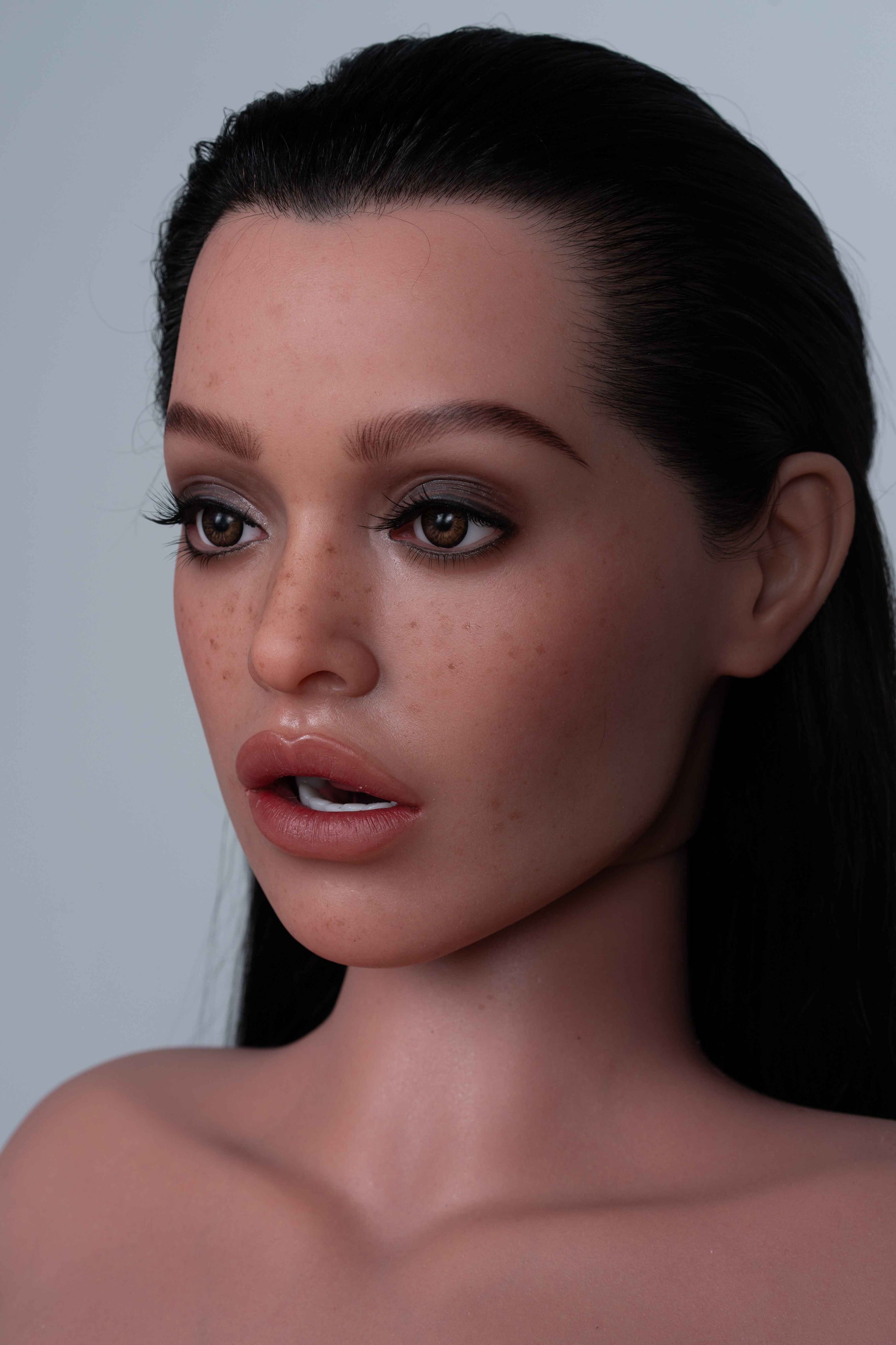 Violet Silicone Head (Movable Jaw + Implanted Hair) + SLE Body Sex Doll - ZELEX® [USA STOCK] ZELEX® SLE Collection