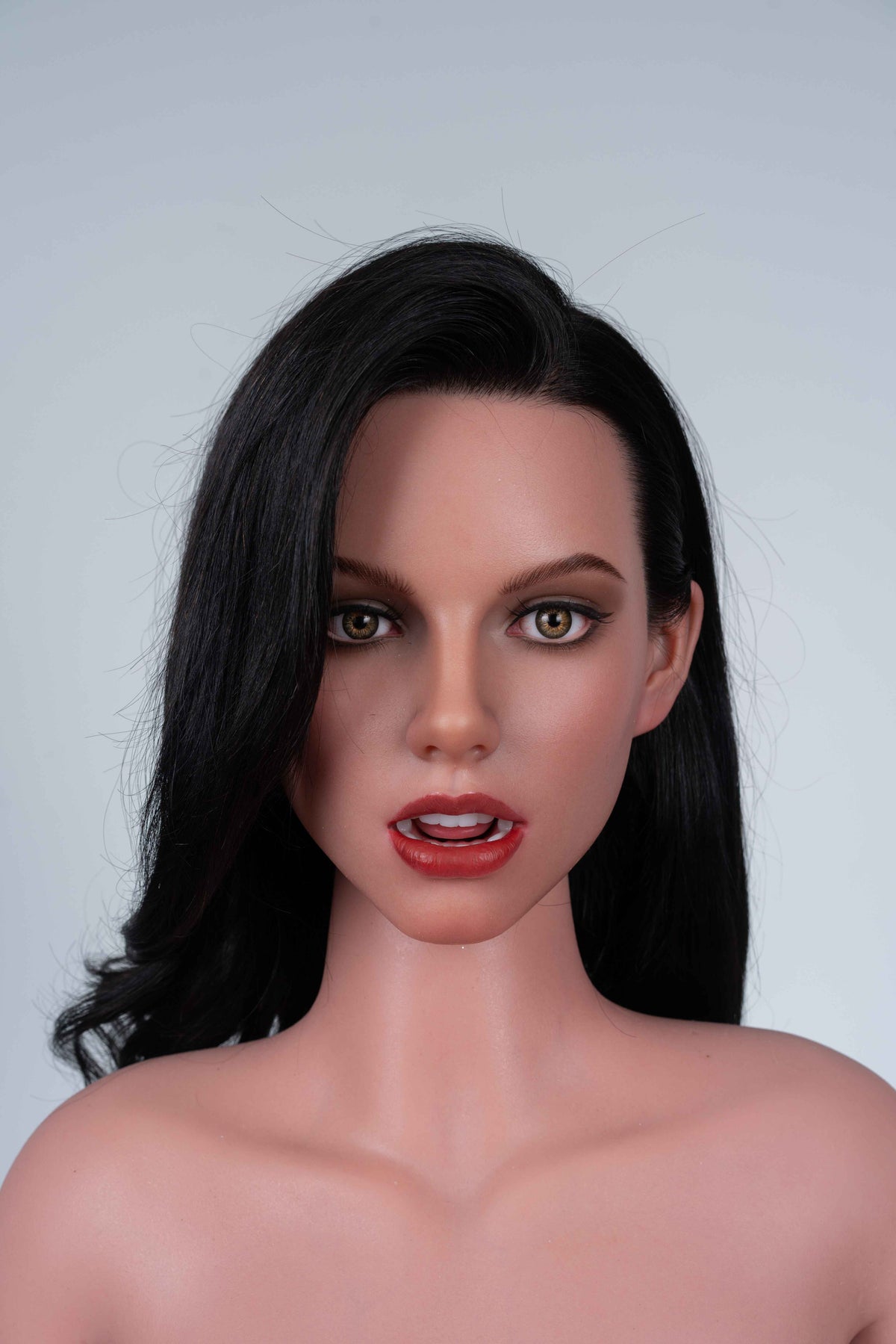 Katherine Silicone Head (Movable Jaw + Implanted Hair) + SLE Body Sex Doll - ZELEX® [USA STOCK] ZELEX® SLE Collection
