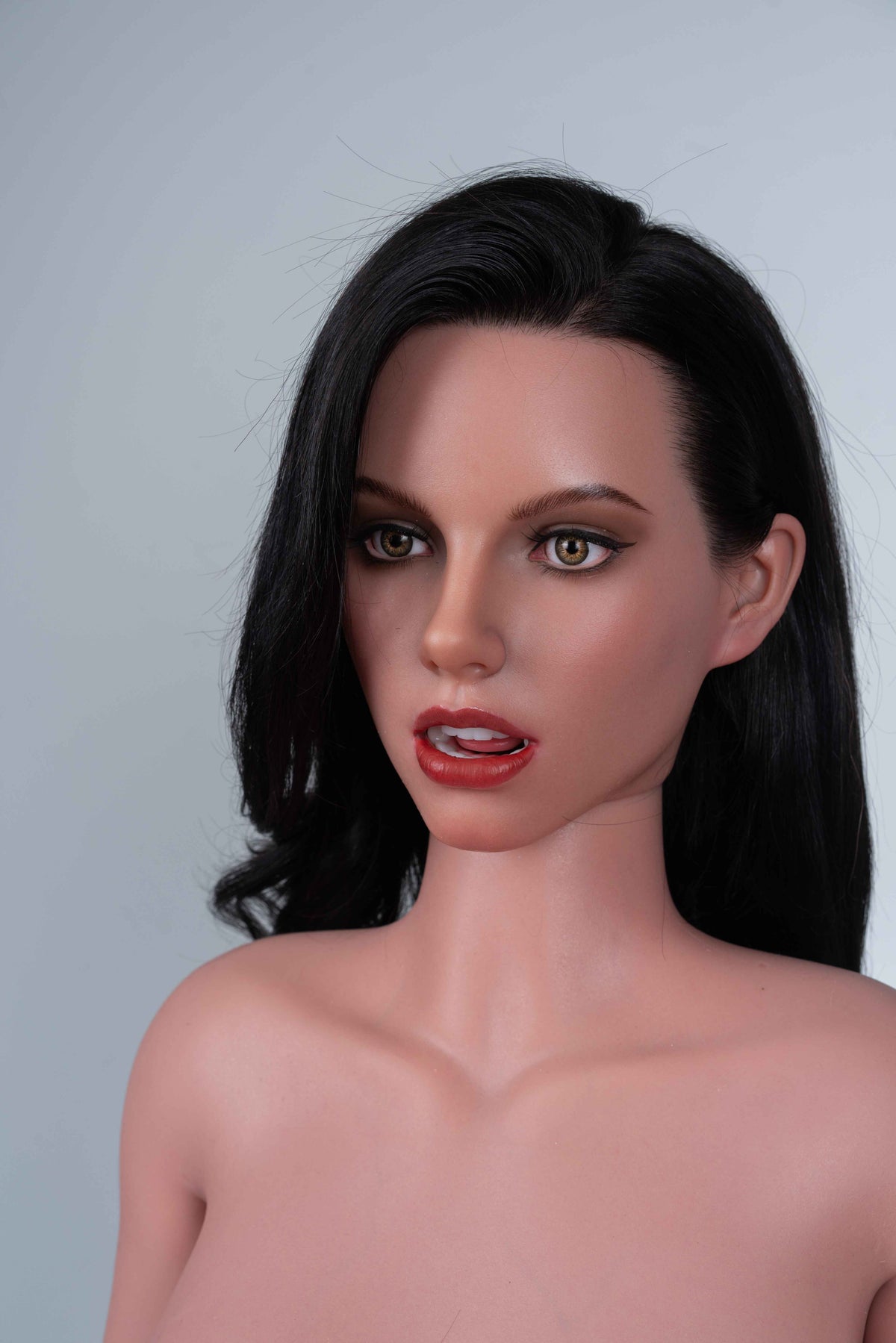 Katherine Silicone Head (Movable Jaw + Implanted Hair) + SLE Body Sex Doll - ZELEX® [USA STOCK] ZELEX® SLE Collection