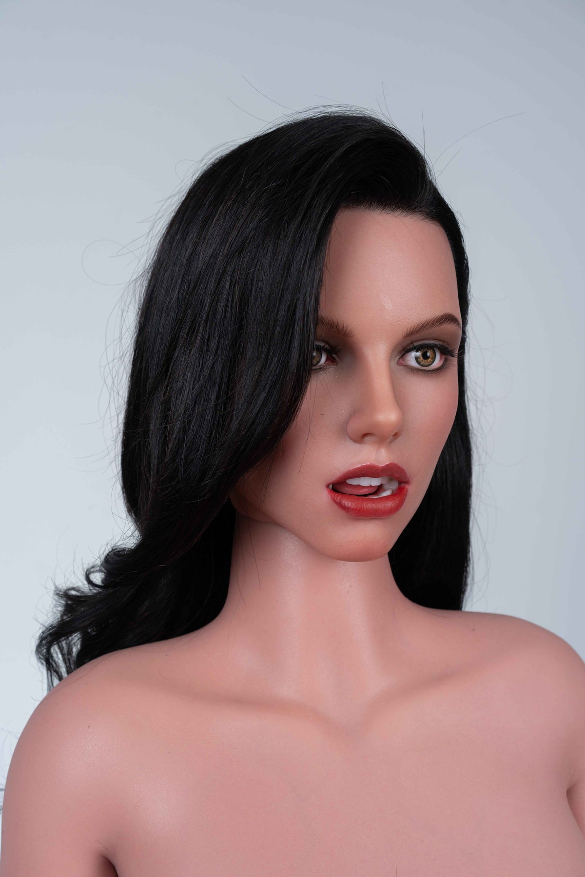 Katherine Silicone Head (Movable Jaw + Implanted Hair) + SLE Body Sex Doll - ZELEX® [USA STOCK] ZELEX® SLE Collection