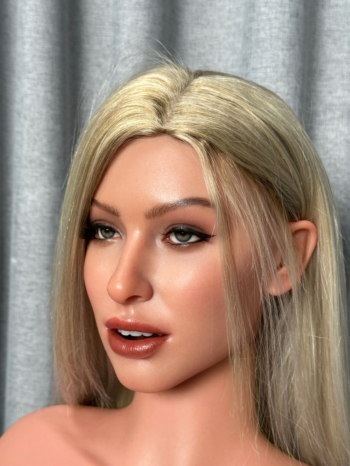 Kaia Lifelike Realistic Silicone Head (Movable Jaw) + SLE Body Doll - ZELEX® [USA STOCK] ZELEX® SLE Collection - photo 21
