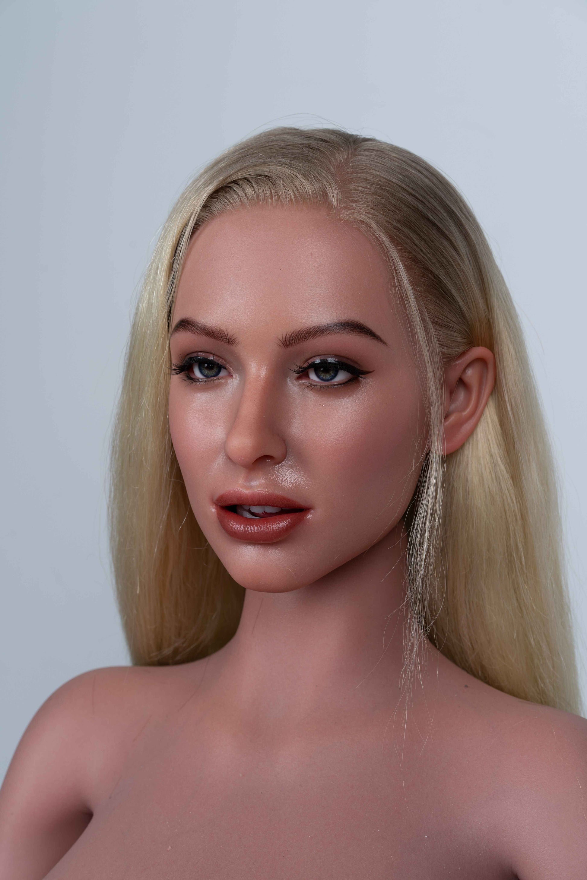 Natalia Silicone Head (Movable Jaw + Implanted Hair) + SLE Body Premium Sex Doll - ZELEX® [USA STOCK] ZELEX® SLE Collection