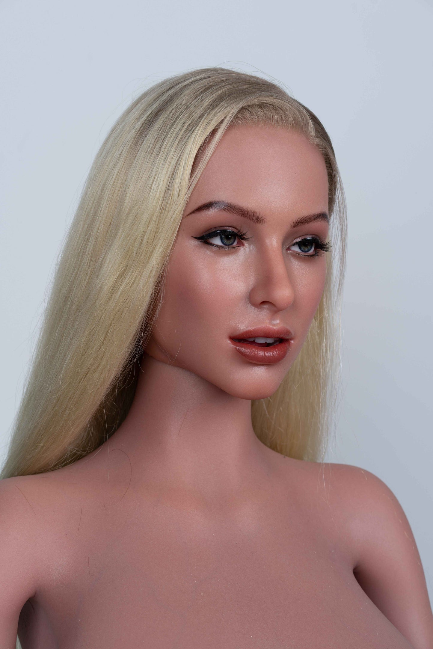 Natalia Silicone Head (Movable Jaw + Implanted Hair) + SLE Body Premium Sex Doll - ZELEX® [USA STOCK] ZELEX® SLE Collection