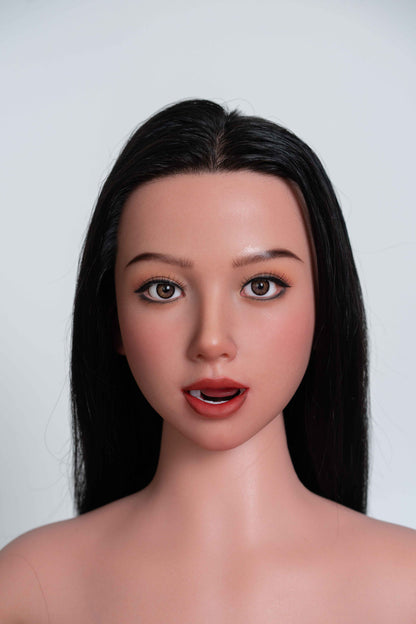 Delilah Premium Silicone Head (Movable Jaw + Implanted Hair) + SLE Body Sex Doll - ZELEX® [USA STOCK] ZELEX® SLE Collection