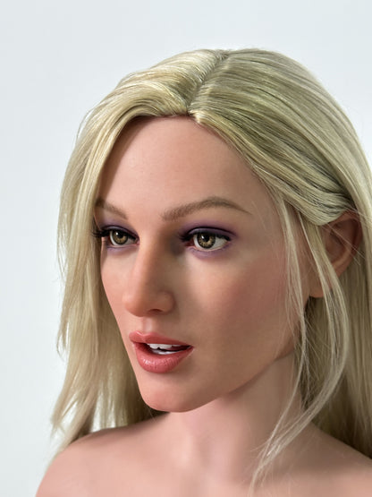 Chloe Premium Silicone Head (Movable Jaw) + SLE Body Sex Doll - ZELEX® [USA STOCK] ZELEX® SLE Collection