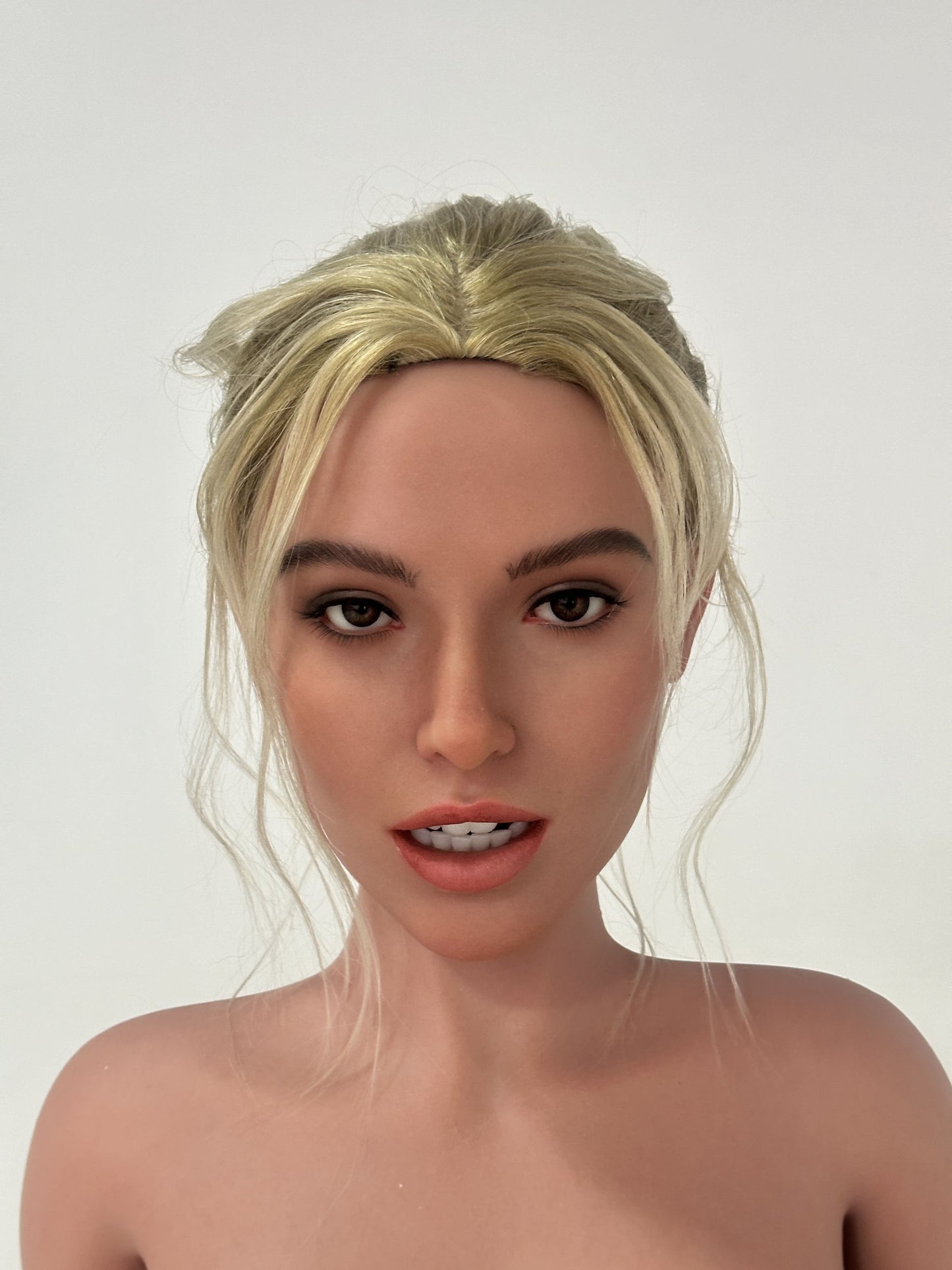 Chrissy Premium Silicone Head (Movable Jaw) + SLE Body Sex Doll - ZELEX® [USA STOCK] ZELEX® SLE Collection