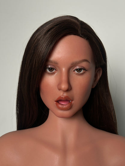 Ashtin Premium Silicone Head (Movable Jaw) + SLE Body Sex Doll - ZELEX® [USA STOCK] ZELEX® SLE Collection