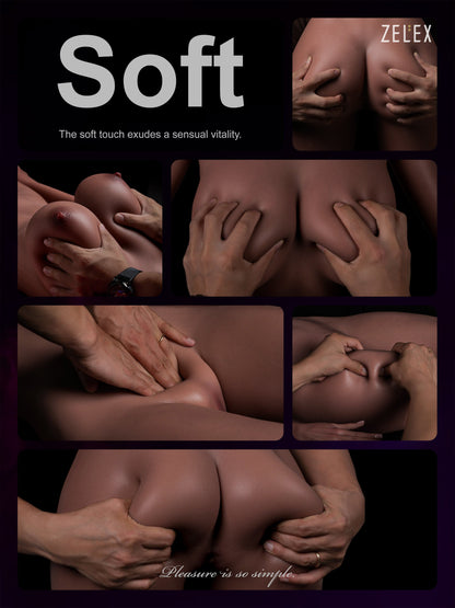 Fanny Premium Silicone Head (Movable Jaw) + SLE Body Sex Doll - ZELEX® [USA STOCK] ZELEX® SLE Collection