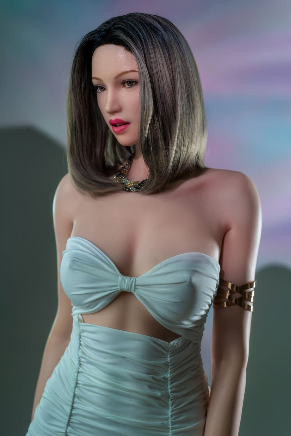 Jennifer Realistic Full Silicone Love Doll - Movable Jaw - GE116_1 - Zelex Inspiration Series ZELEX®