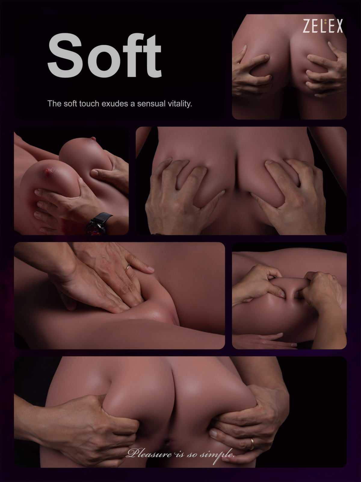 Bella Premium Silicone Head (Movable Jaw) + SLE Body Sex Doll - ZELEX® [USA STOCK] ZELEX® SLE Collection
