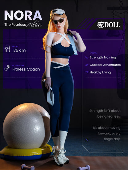 Nora.A Realistic T175cm (5ft9) E-Cup Full Silicone Sex Doll - Silicone Pro Series SEDOLL®