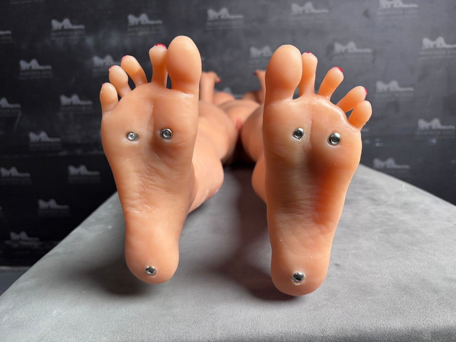 Real factory photo of a JLD customer doll before shipping
