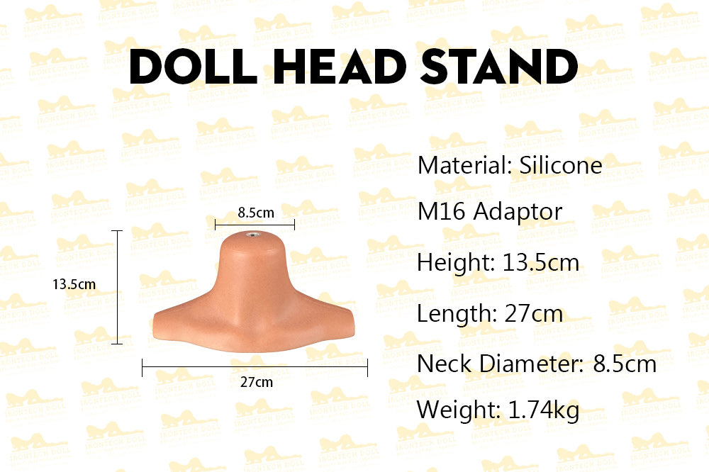 Silicone Head Stand - Sex Doll Head Stand Iron Tech