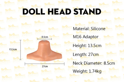 Silicone Head Stand - Sex Doll Head Stand Iron Tech