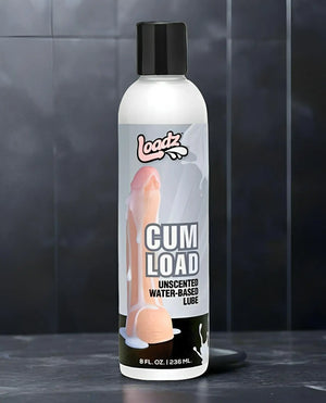 Loadz Jizz Water-based Lube - 8 Oz Bottle Unscented Loadz