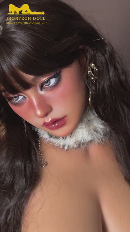 Eileen 164cm(5ft4) E-Cup Dark Tanned Full Silicone - Super Realistic Series - IronTech Doll®