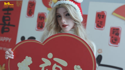 Vivian 163cm (5ft3) A-Cup Blonde Full Silicone - IronTech Doll®