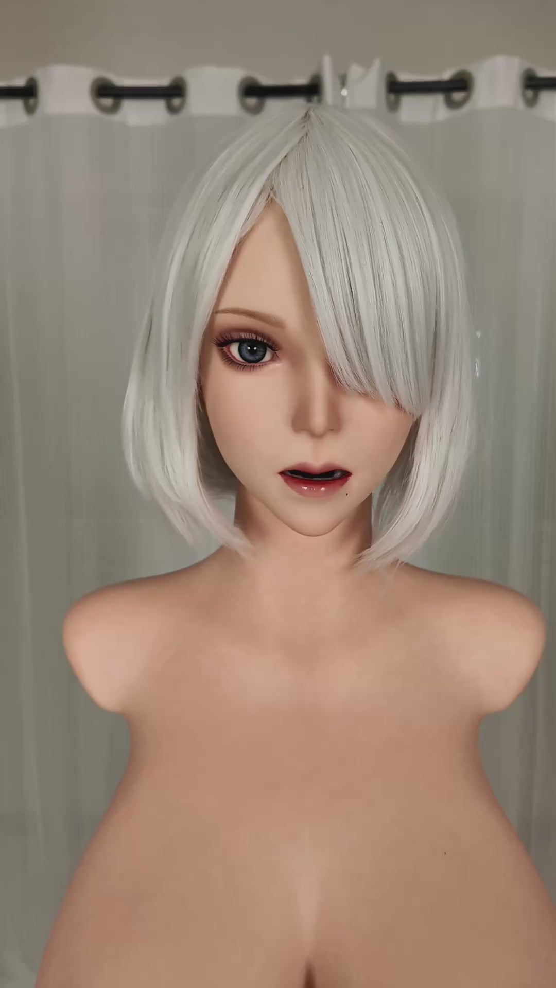 Lady No.24 K-Cup Silicone Torso Game Lady Doll video 6