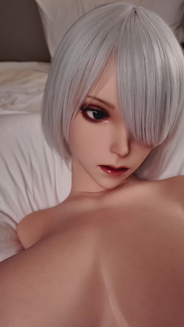 Lady No.24 K-Cup Silicone Torso Game Lady Doll video 5