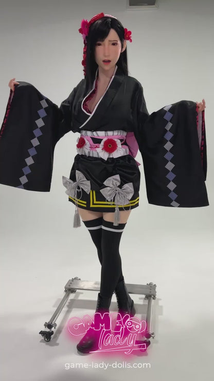 Tifa Lady Silicone Sex Doll - Game Lady Doll