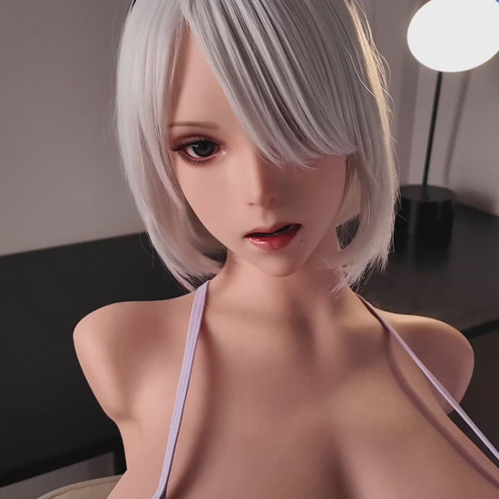 Lady No.24 K-Cup Silicone Torso Game Lady Doll video 1