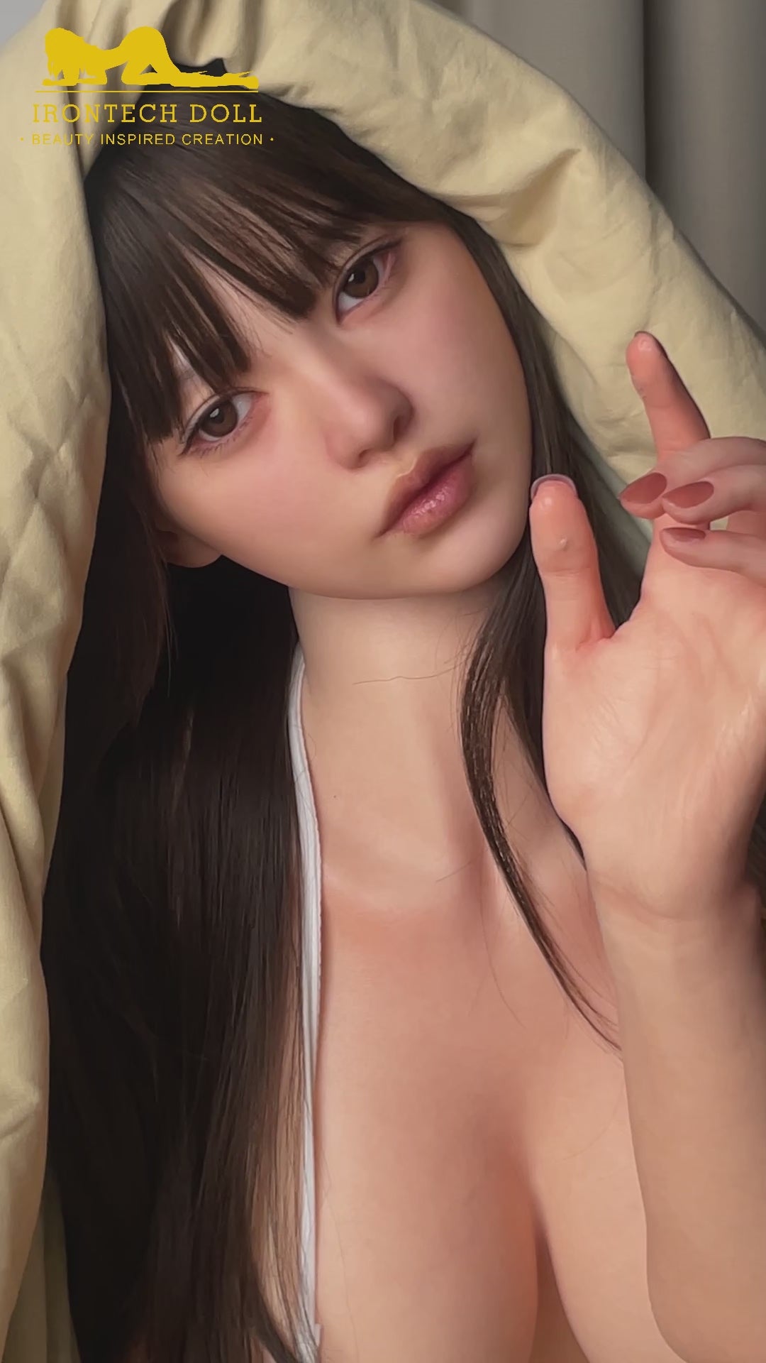 Eileen 158T(5ft21) E-Cup real skin Realistic Silicone Love Doll -Irontech Doll®