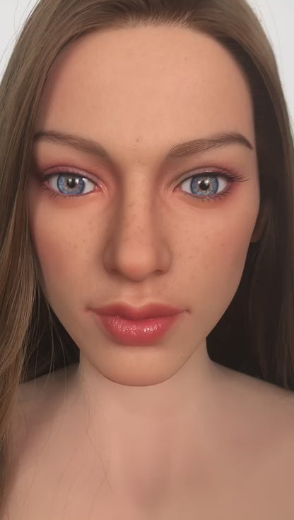 Amy Hibrit Silikon Başlı + TPE Gövdeli Seks Bebeği - Starpery® [ABD STOKLARI]