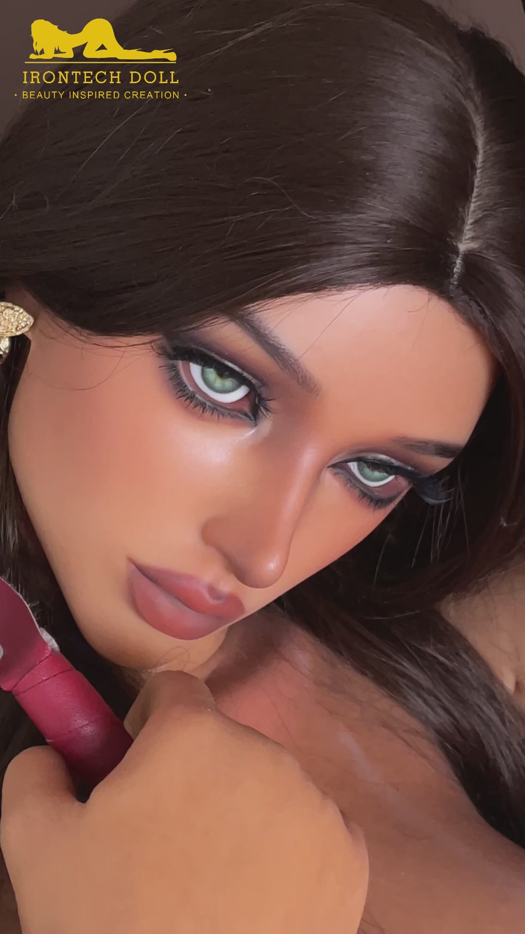 Bailey 165T  (5ft4) F-Cup real skin Wonder Dolly Silicone Love Doll - IronTech Doll®