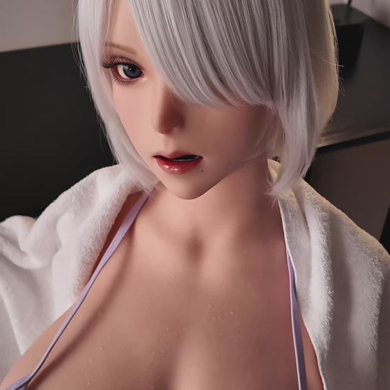 Lady No.24 K-Cup Silicone Torso Game Lady Doll video 2