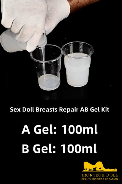 Deflated Breasts Repair AB Gel - Sex Doll Repair Kit Iron Tech