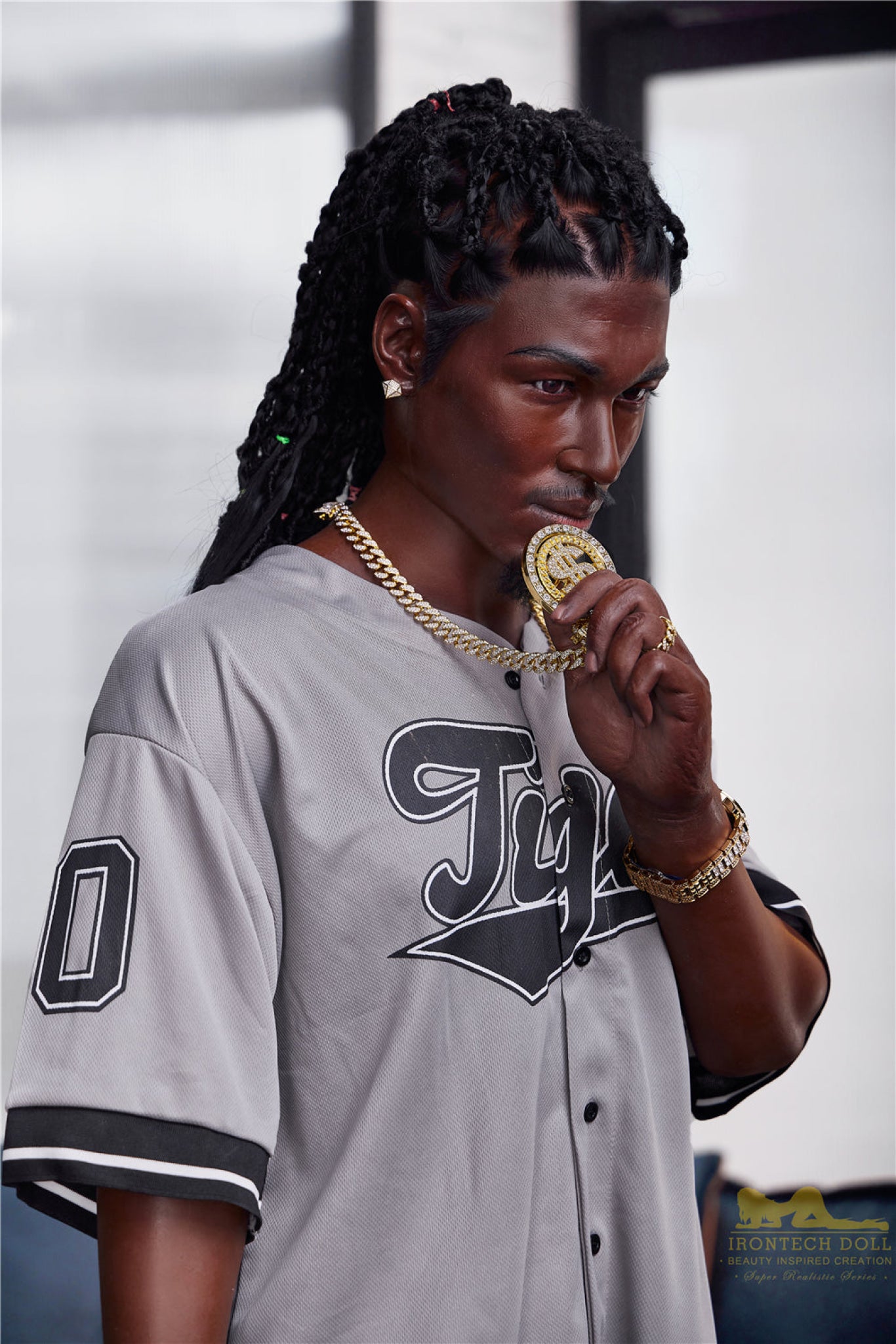 Bill Ebony Silicone Male Sex Doll - IronTech Doll® Irontech Doll®