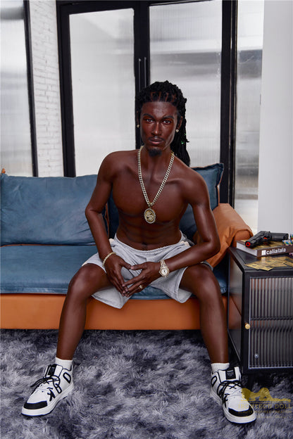 Bill Ebony Silicone Male Sex Doll - IronTech Doll® Irontech Doll®