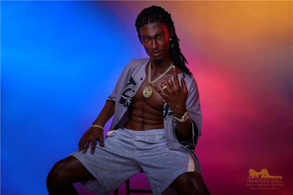 Bill Ebony Silicone Male Sex Doll - IronTech Doll® Irontech Doll®