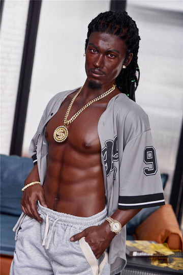 Bill Ebony Silicone Male Sex Doll - IronTech Doll® Irontech Doll®