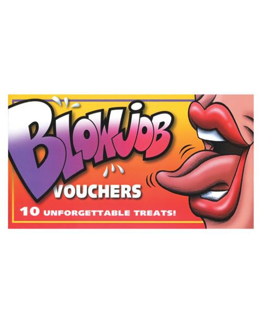 Blowjob Vouchers  - Book Of 10 Ozze Creations INC 500