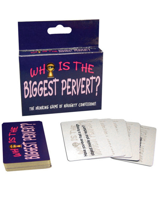 Who Is The Biggest Pervert Card Game Kheper Games 1657