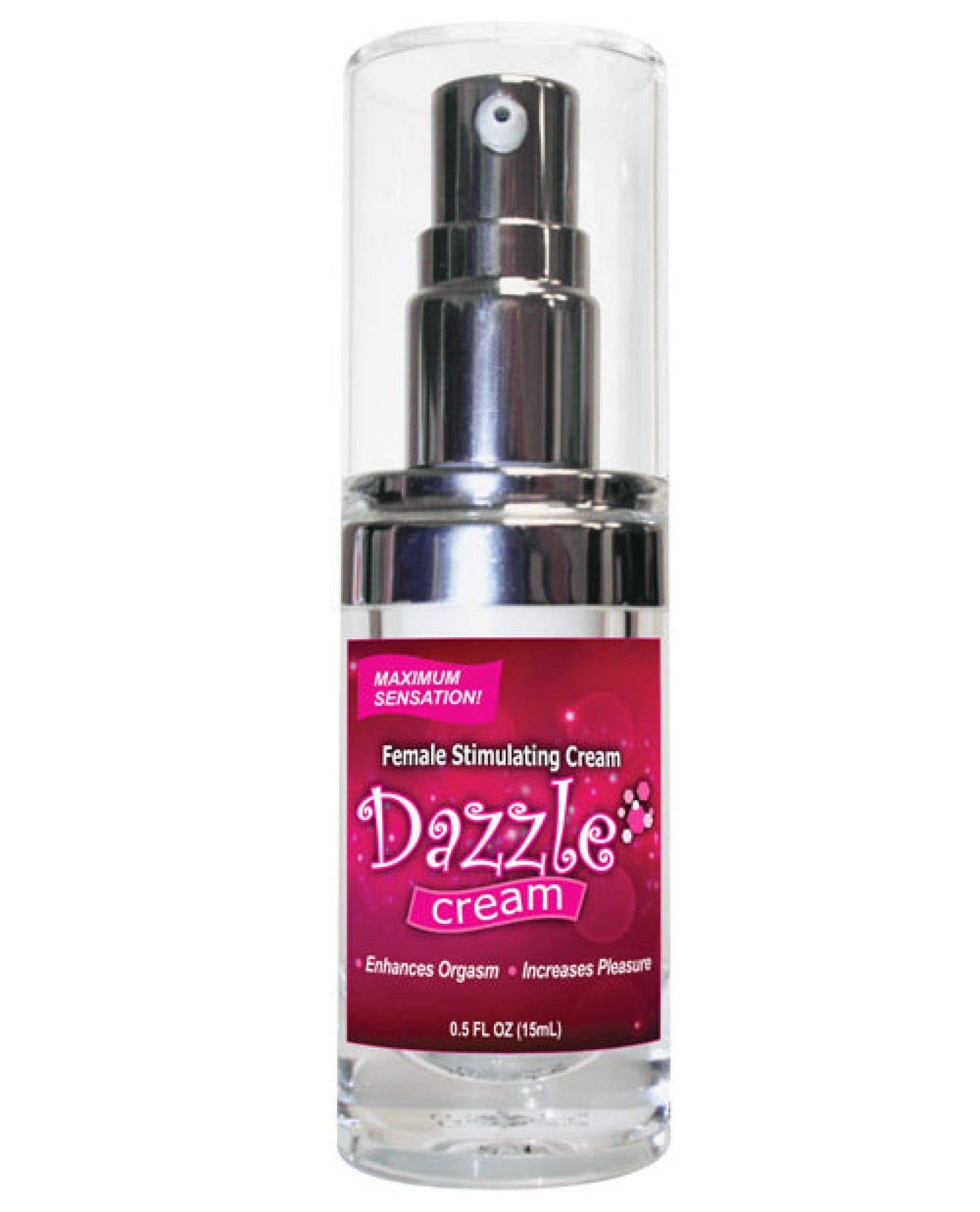 Dazzle Female Stimulating Cream .5 Oz Body Action