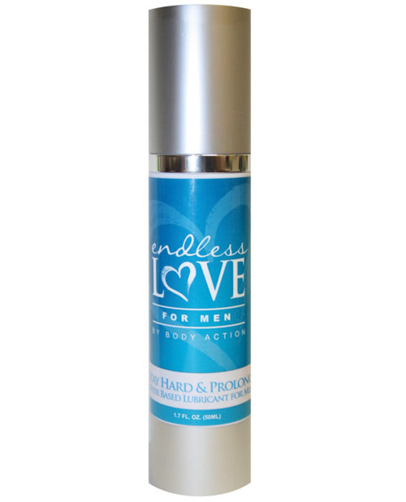 Endless Love For Men Stayhard & Prolong Lubricant - 1.7 Oz Body Action