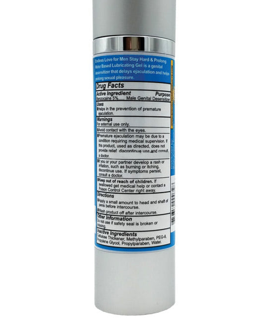 Endless Love For Men Stayhard & Prolong Lubricant - 1.7 Oz Body Action