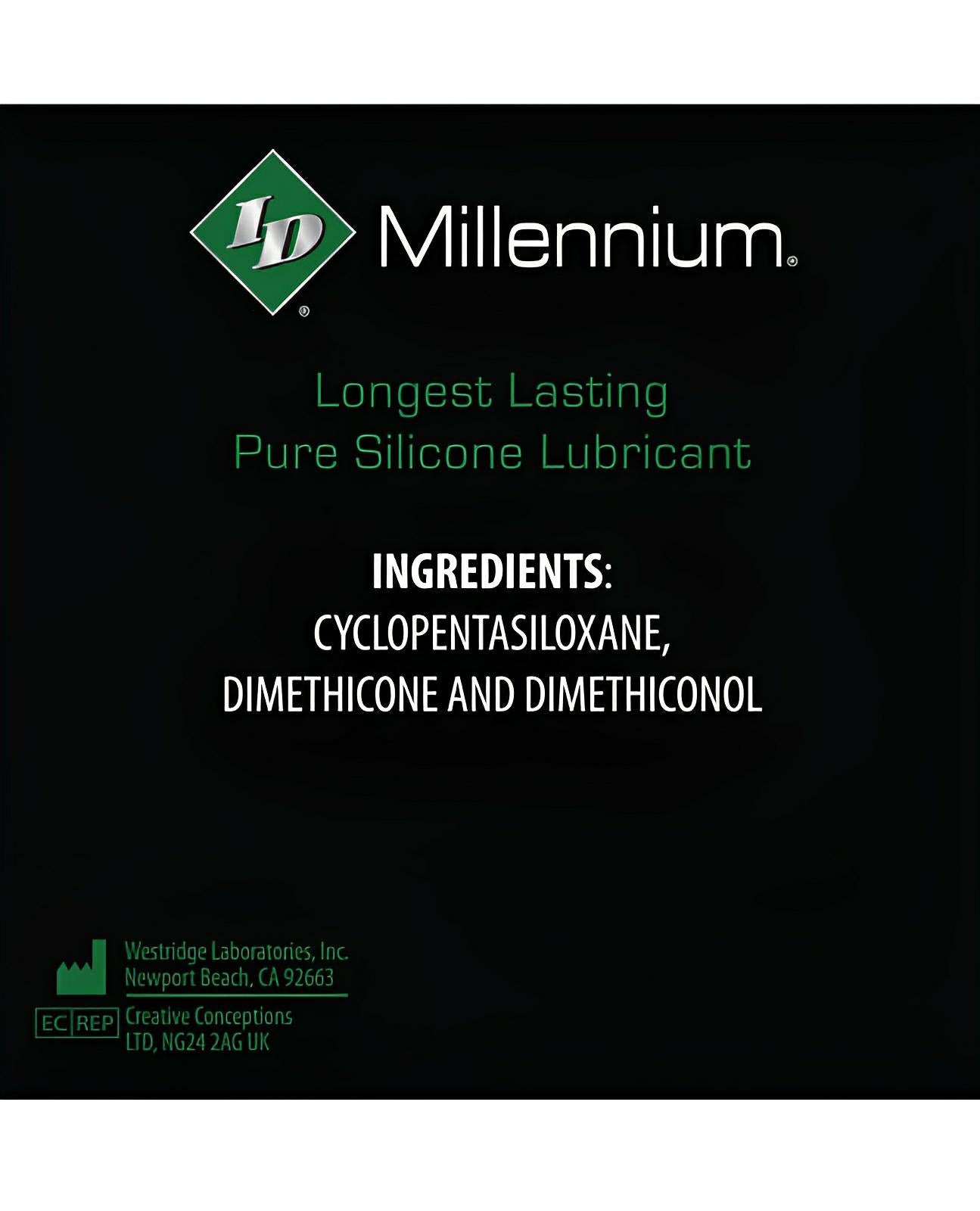 millennium personal lubricant Silicone Based Lubricants Archives main image 1