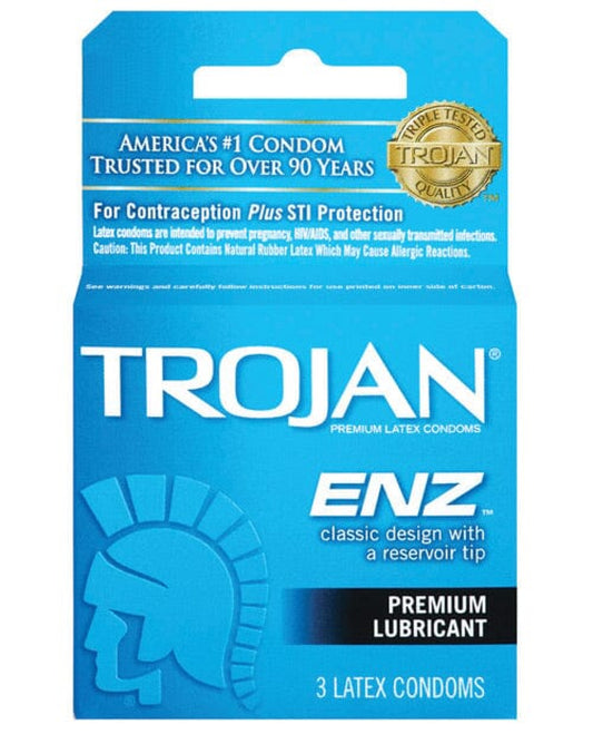 Trojan Enz Lubricated Condoms Trojan 500